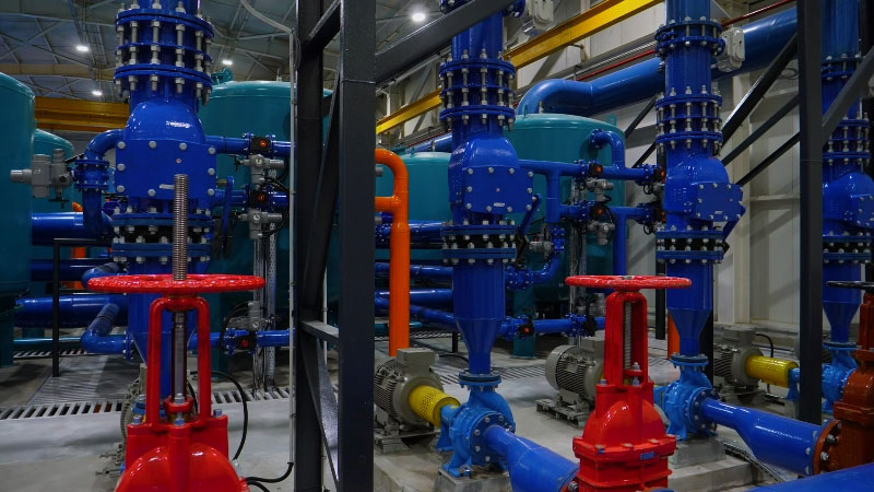 Modern water management facilities have opened in the country's regions